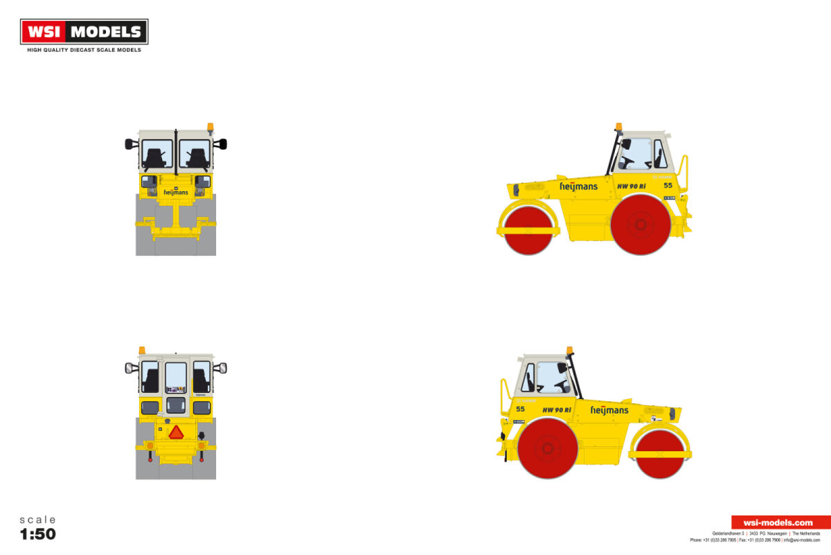 61-2015 - WSI -HAMM HW 90 Walze "Heijmans "NL